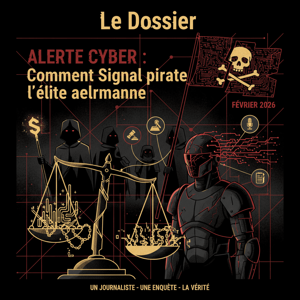 ALERTE CYBER : Comment Signal pirate l'élite allemande