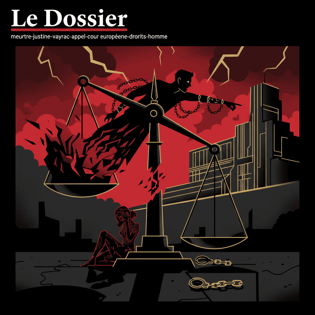 EXCLUSIF: Le meurtrier de Justine Vayrac défie la justice française et vise Strasbourg