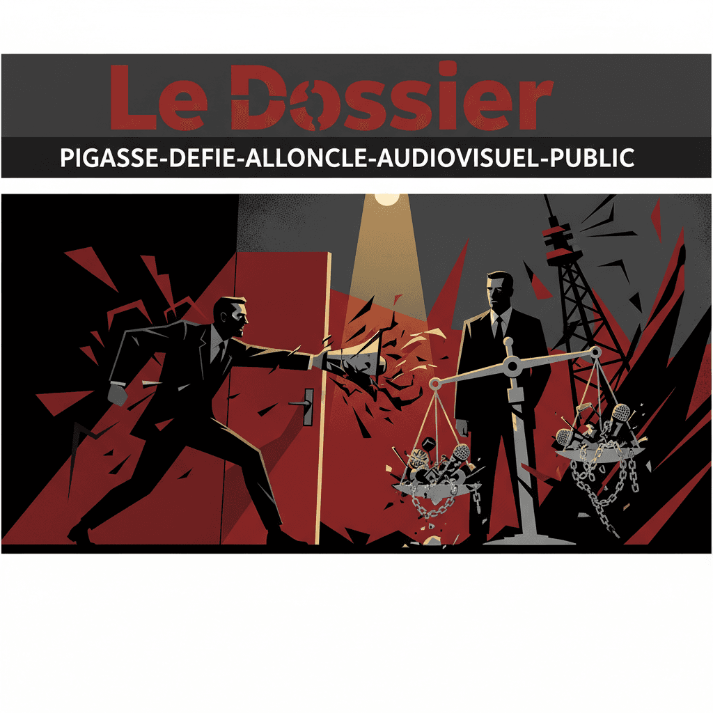 Pigasse défie Alloncle : «Vous ne me ferez pas taire» dans l'audiovisuel public