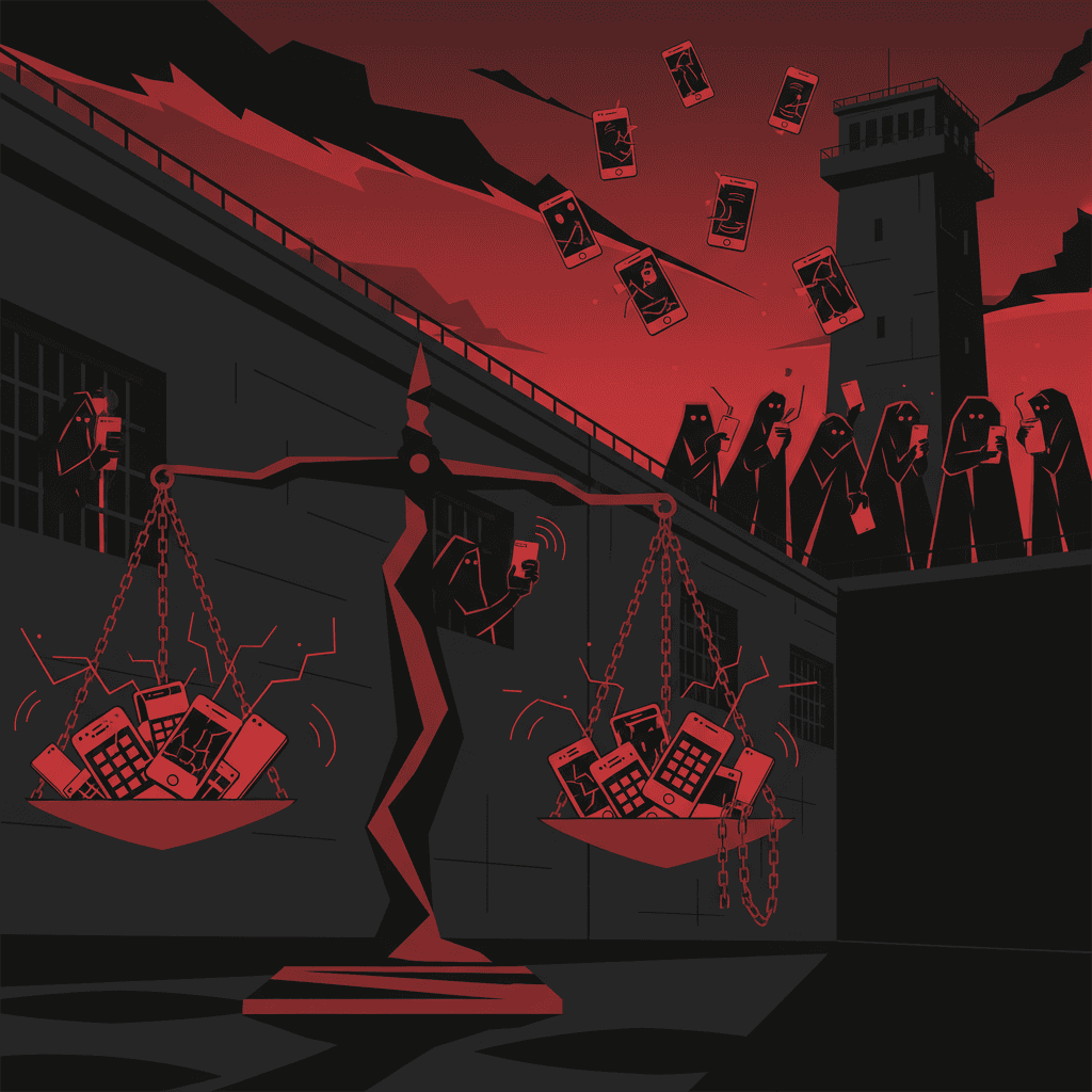 Prison d'Aix-Luynes : onze portables saisis en un jour !