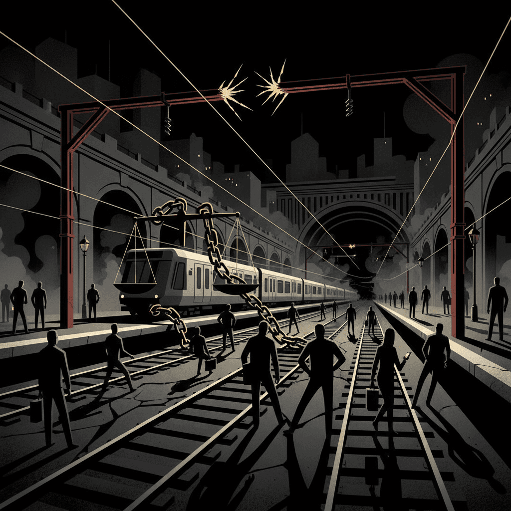 RER A paralysé : rupture de caténaire chao à Val d’Europe