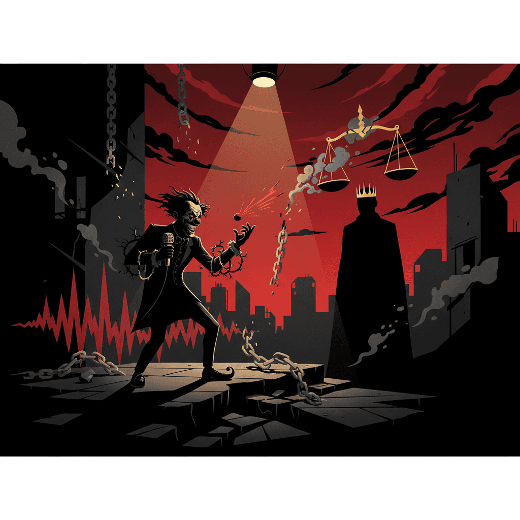 Ritchy Thibaut fait le show malgré ses menaces sur Macron