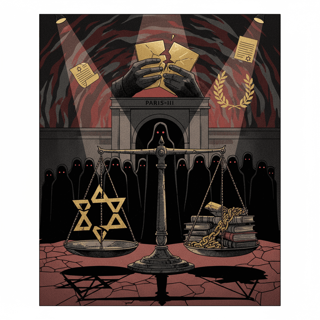 SCANDALE à Paris-III : le ministère impose un plan contre l'antisémitisme