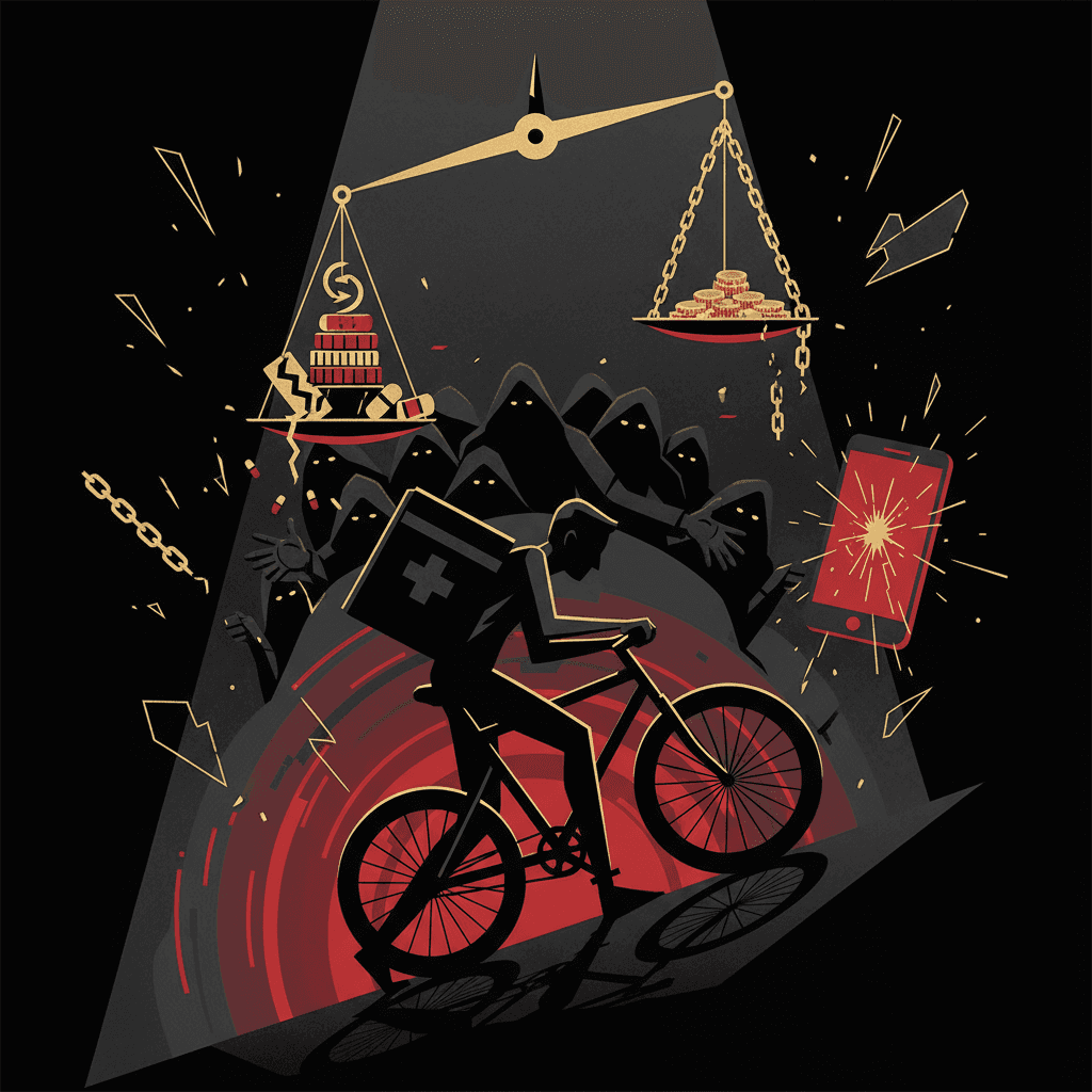 Livreurs ubérisés en souffrance : le scandale sanitaire ignoré