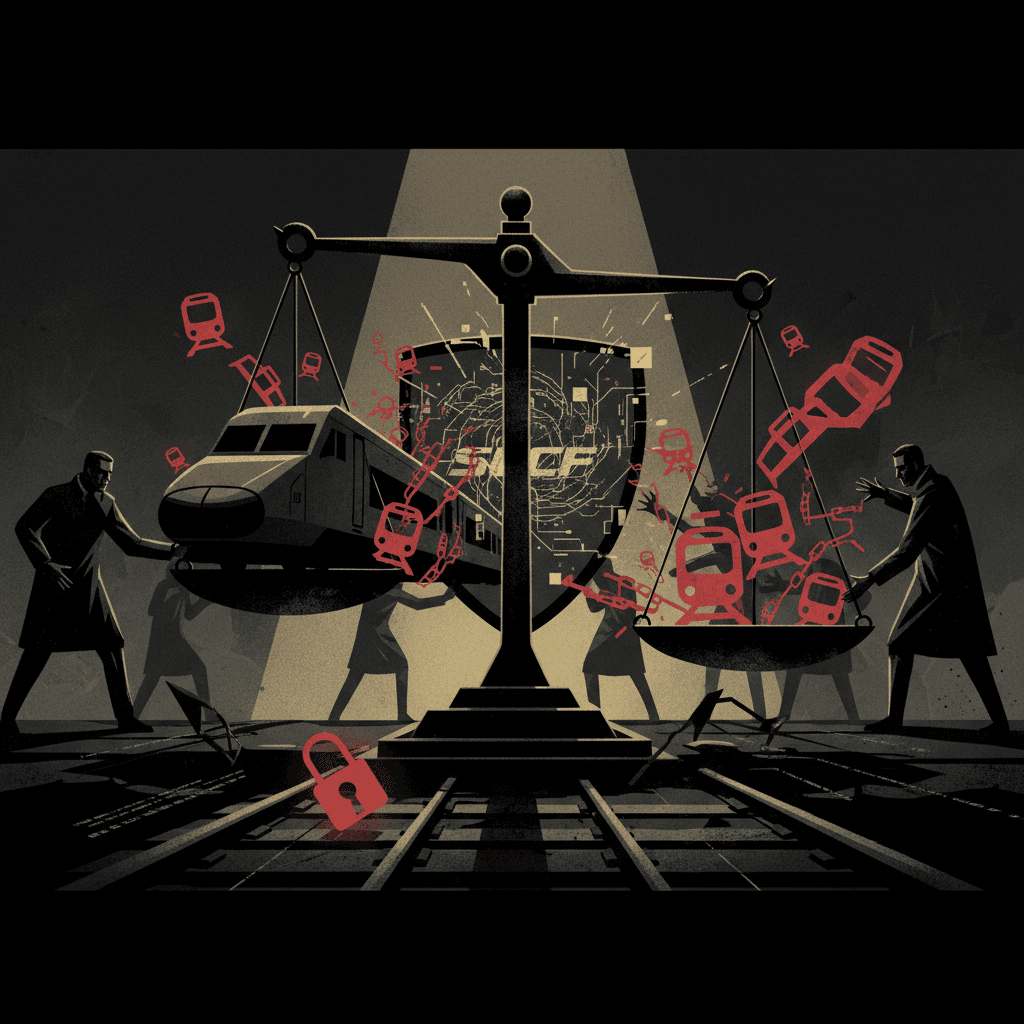 SNCF sous pression : la guerre du rail passe en ligne