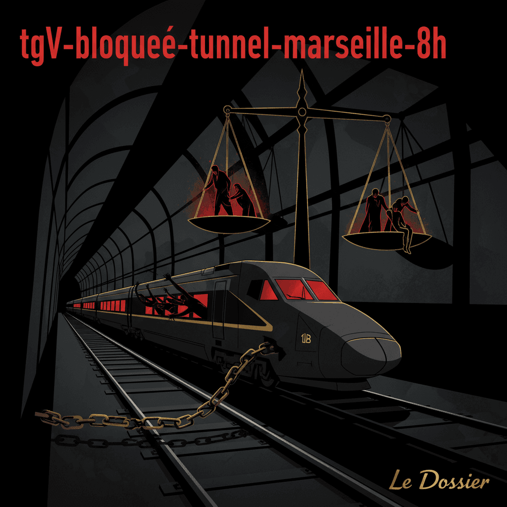SNCF : le TGV Nice-Paris bloqué 8h dans un tunnel, les passagers abandonnés