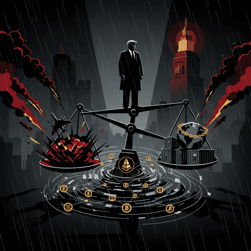 Trump accusé de délits d’initié : guerre, douanes et cryptos