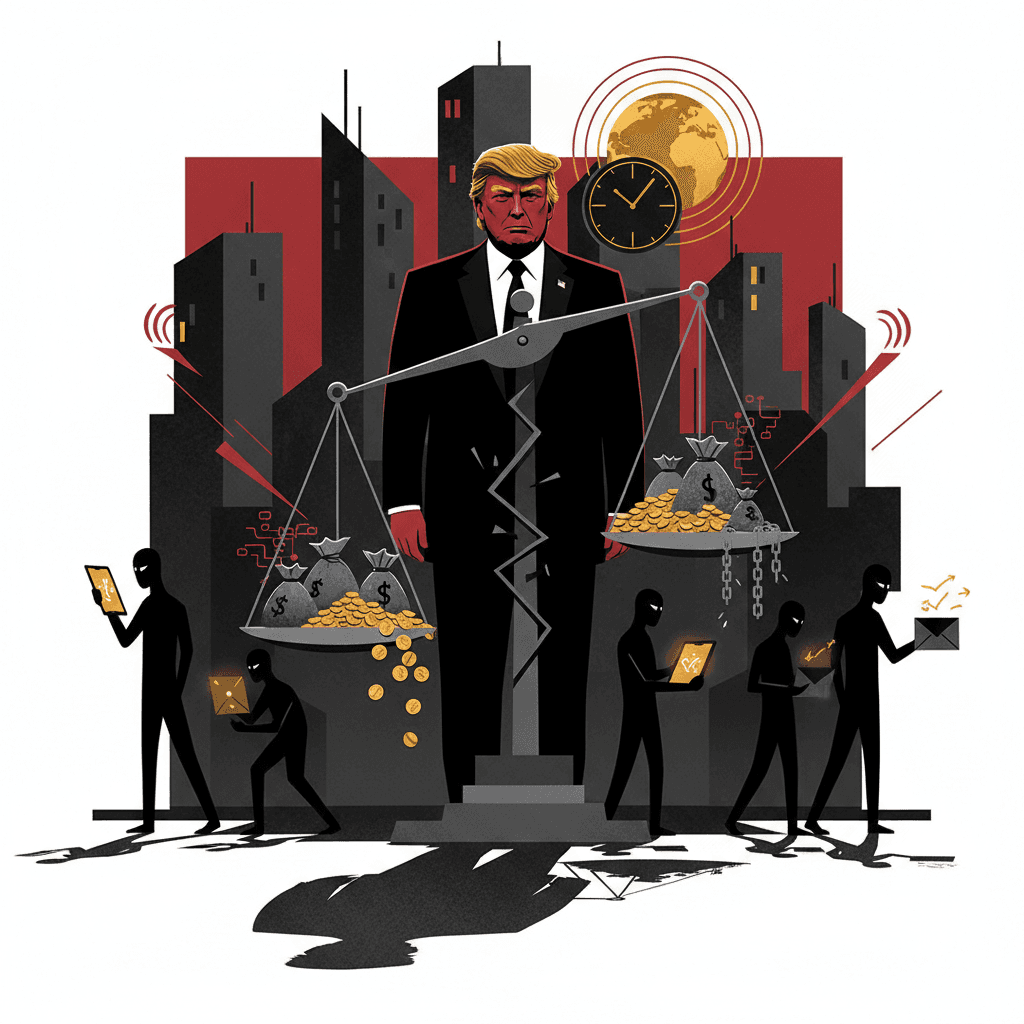 Trump et son entourage accusés de délit d’initiés