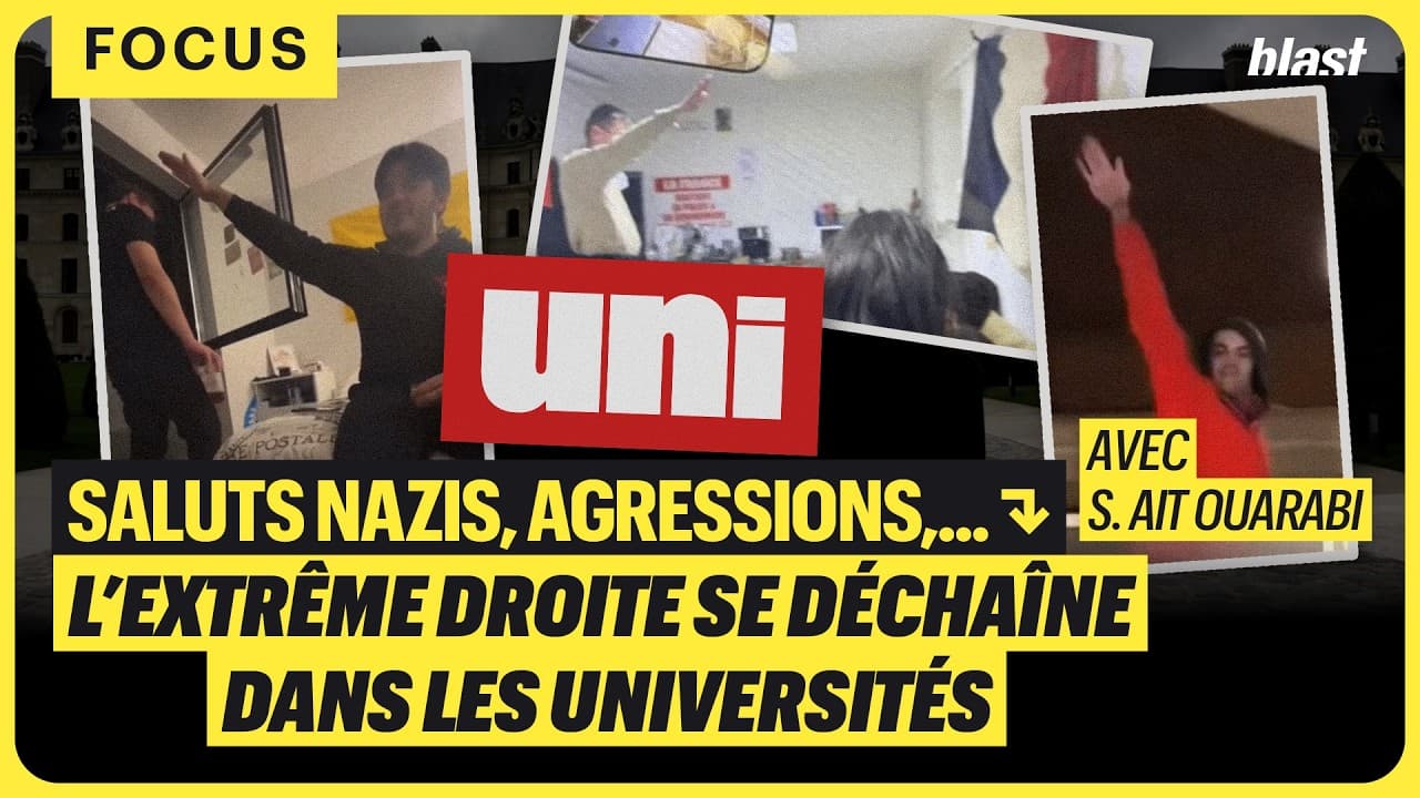 EXCLUSIF : L’extrême droite nazifie nos universités — saluts nazis et violences à la fac