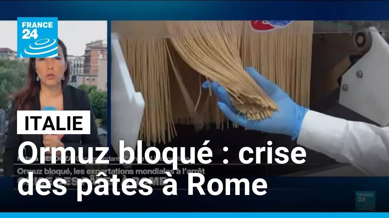 Crise au Moyen-Orient : les pâtes italiennes en péril