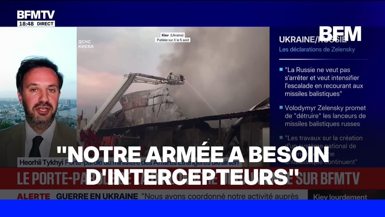 Ukraine : zéro missile intercepté sur Kiev, Zelensky presse l'OTAN