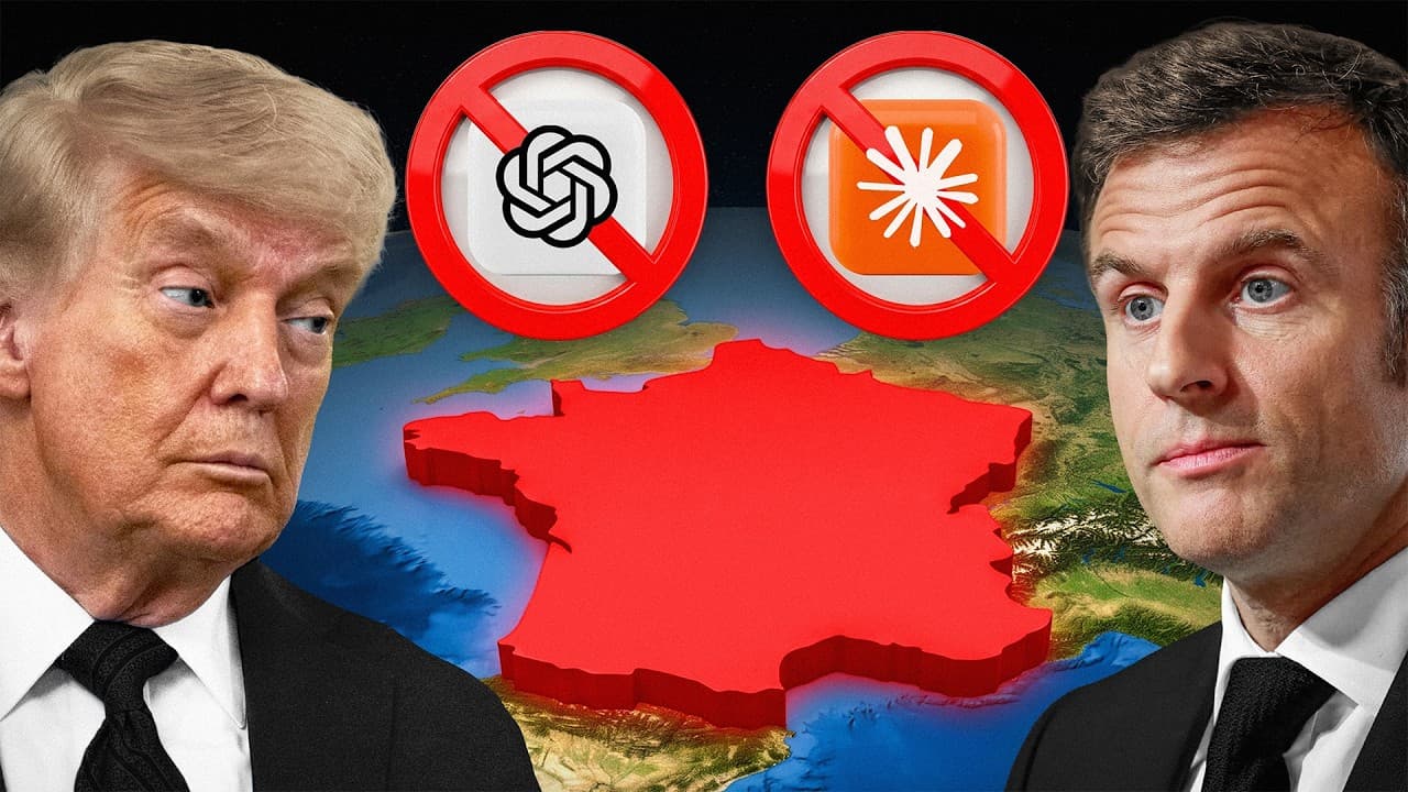 Trump bloque l'IA américaine : la France sous la menace d'une dépendance numérique