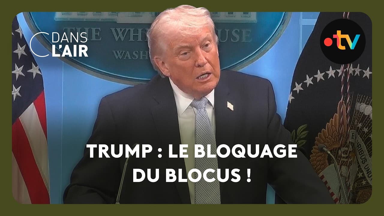 Trump déclenche un blocus EXPLOSIF contre l'Iran — Pétrole en crise