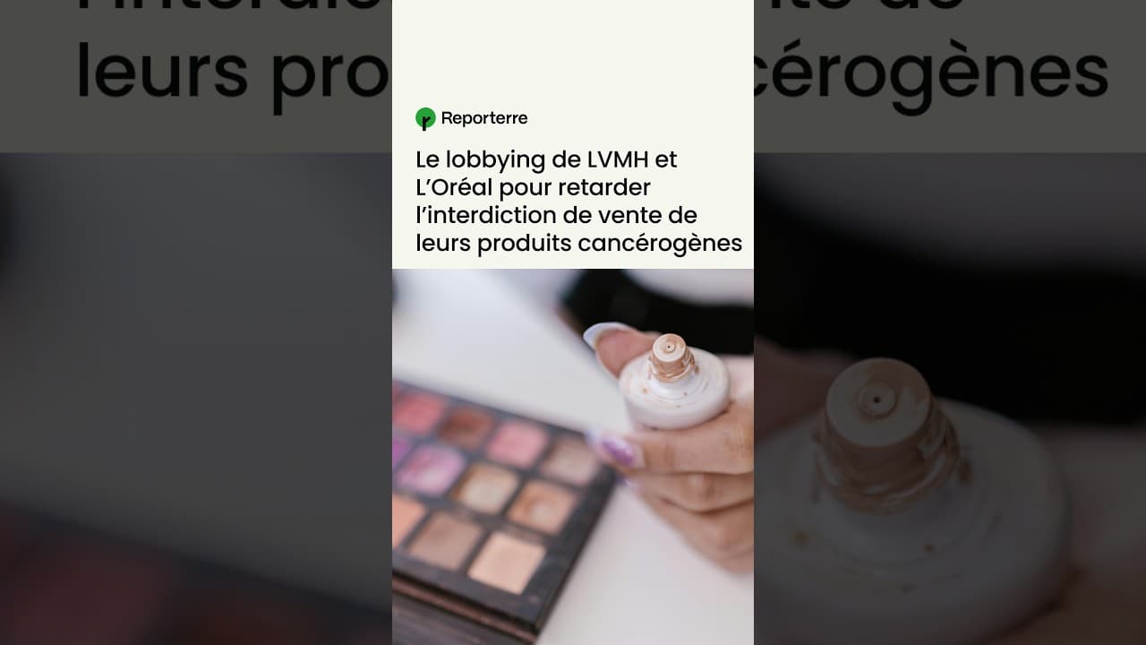 EXCLUSIF: Comment LVMH et L'Oréal achètent le droit de nous empoisonner