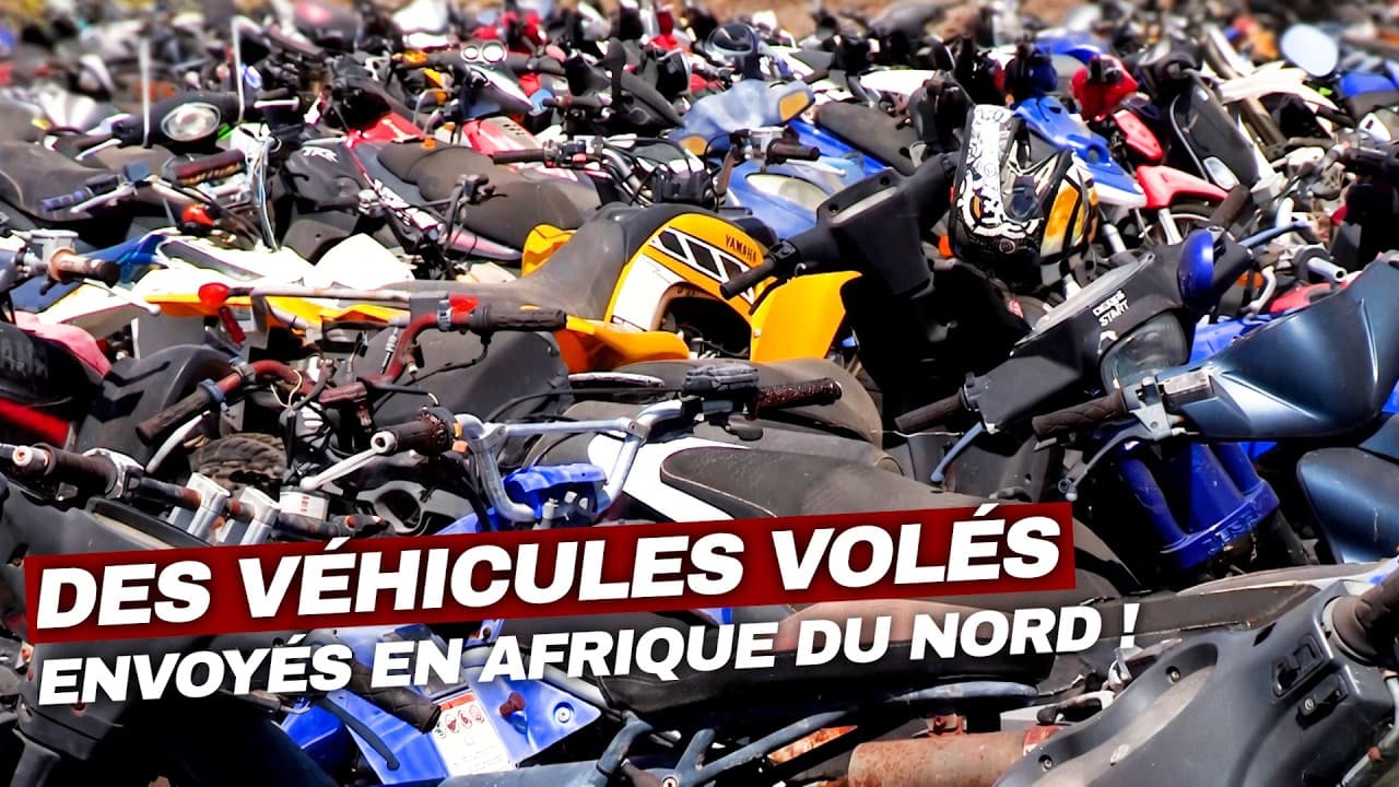 EXCLUSIF - Le trafic de motos volées françaises vers l'Afrique démantelé