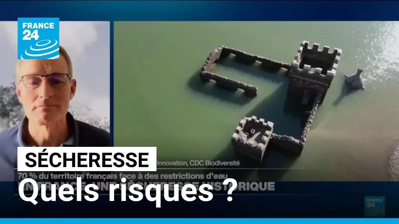 Sécheresse en France : 70 % du territoire sous restrictions, Antoine Cady alerte sur la biodiversité