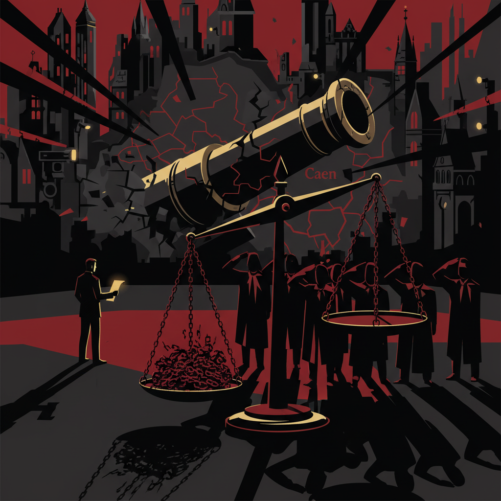 Illustration: Saluts nazis à Caen : Delaporte traîne le Canon français devant la justice
