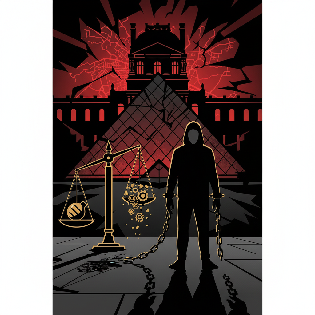 Illustration: Louvre : le terroriste présumé mis en examen, la justice joue la montre