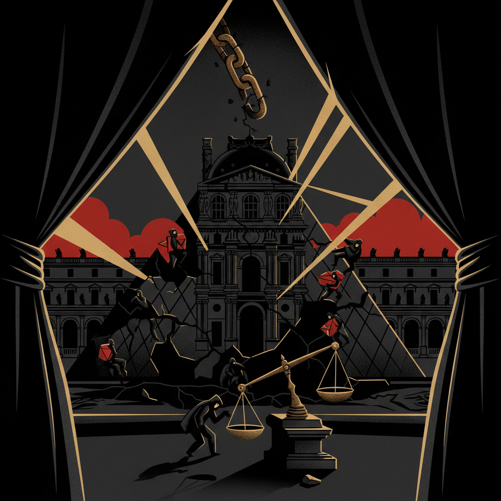 Illustration: Louvre : la commission d'enquête déchire le voile des failles criminelles
