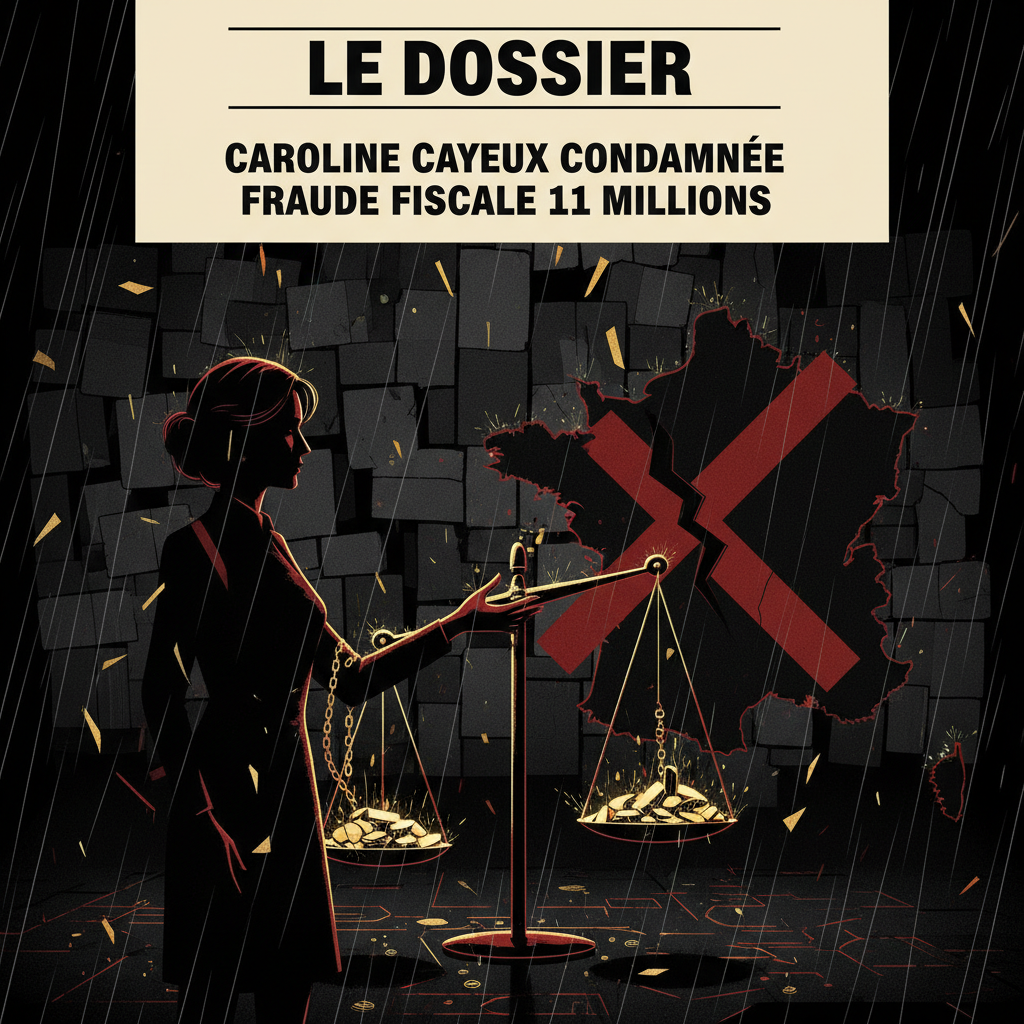 Illustration: Caroline Cayeux condamnée : 11,7 millions d'euros cachés au fisc