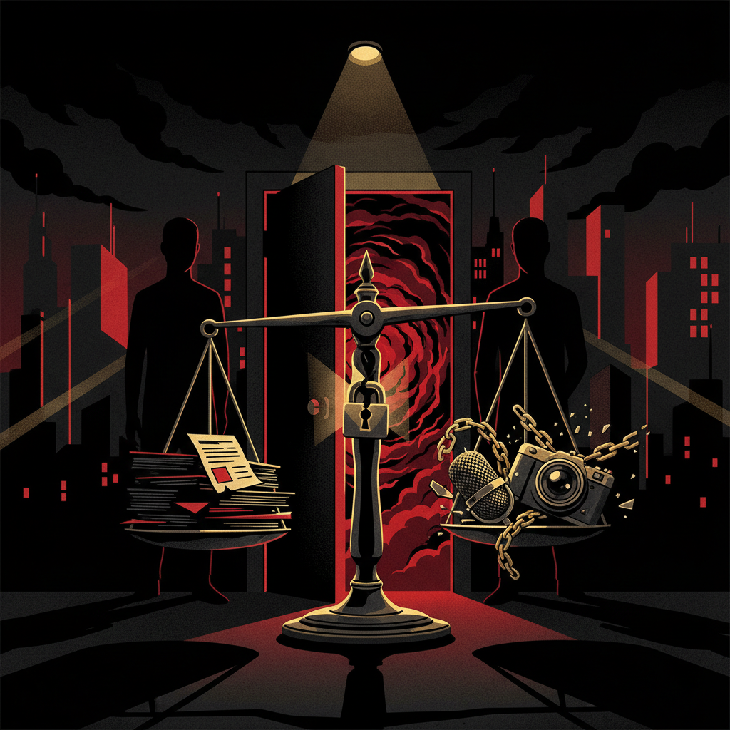 Illustration: La commission d'enquête sur l'audiovisuel public : un huis clos explosif