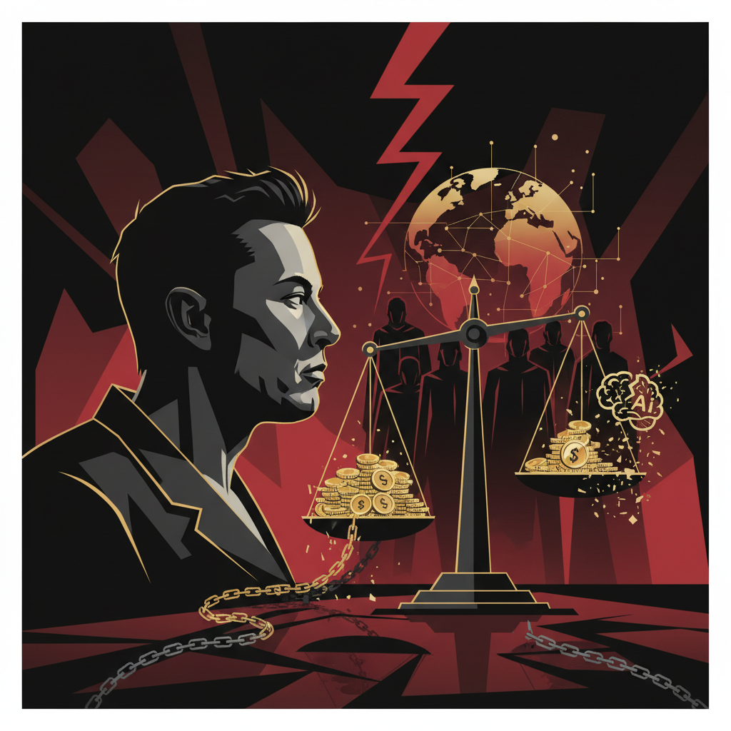 Illustration: Elon Musk contre OpenAI : Scandale de trahison en IA