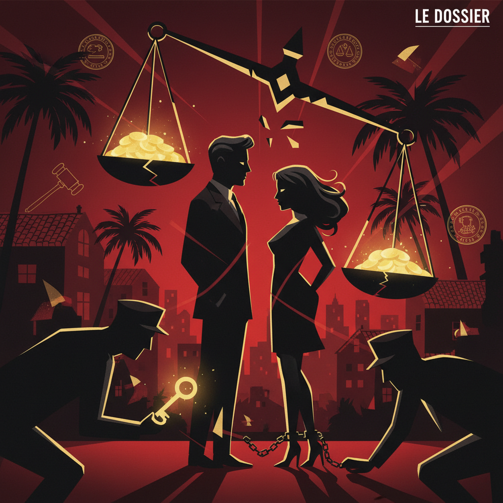 Illustration: Nice : Estrosi et sa femme piégés par leurs propres chauffeurs