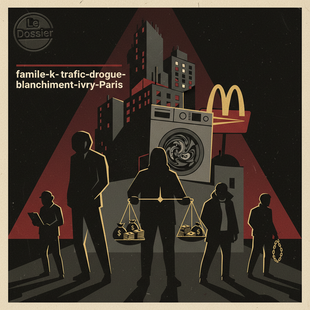 Illustration: Famille K. : trafic, laverie et fast-food, le business juteux qui valait 110 000 €