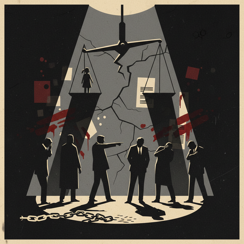 Illustration: Infanticide de Lyhanna : six adultes face à la justice pour non-dénonciation