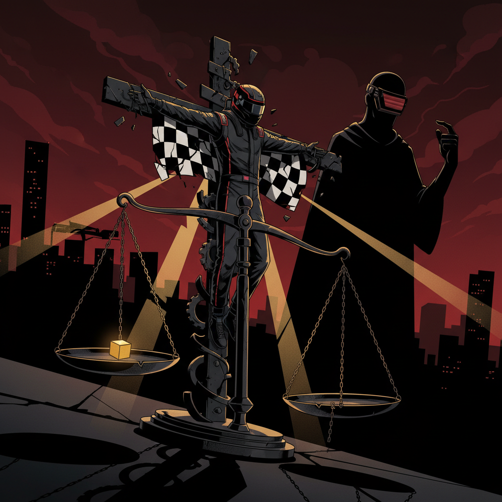 Illustration: Hadjar crucifié : comment 2 mm ont torpillé son GP de Miami