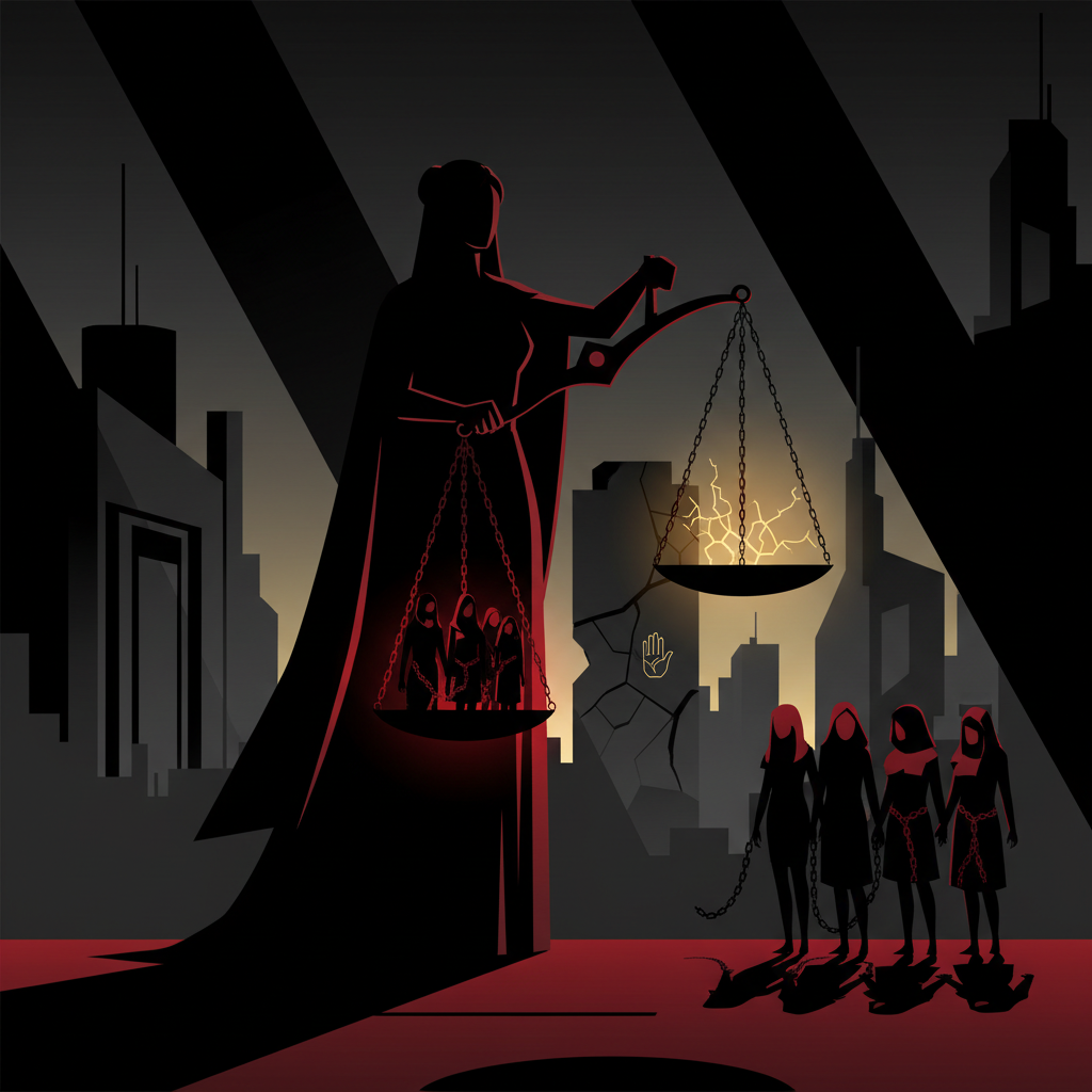 Illustration: EXCLUSIF : Daech — pourquoi la France punit les femmes revenantes plus durement que l'Europe entière