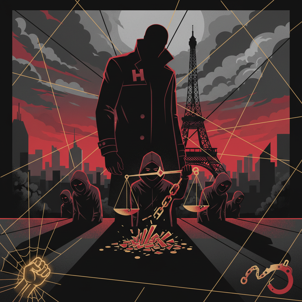 Illustration: Le H, recruteur d’ados tueurs : la DZ Mafia jugee a Paris