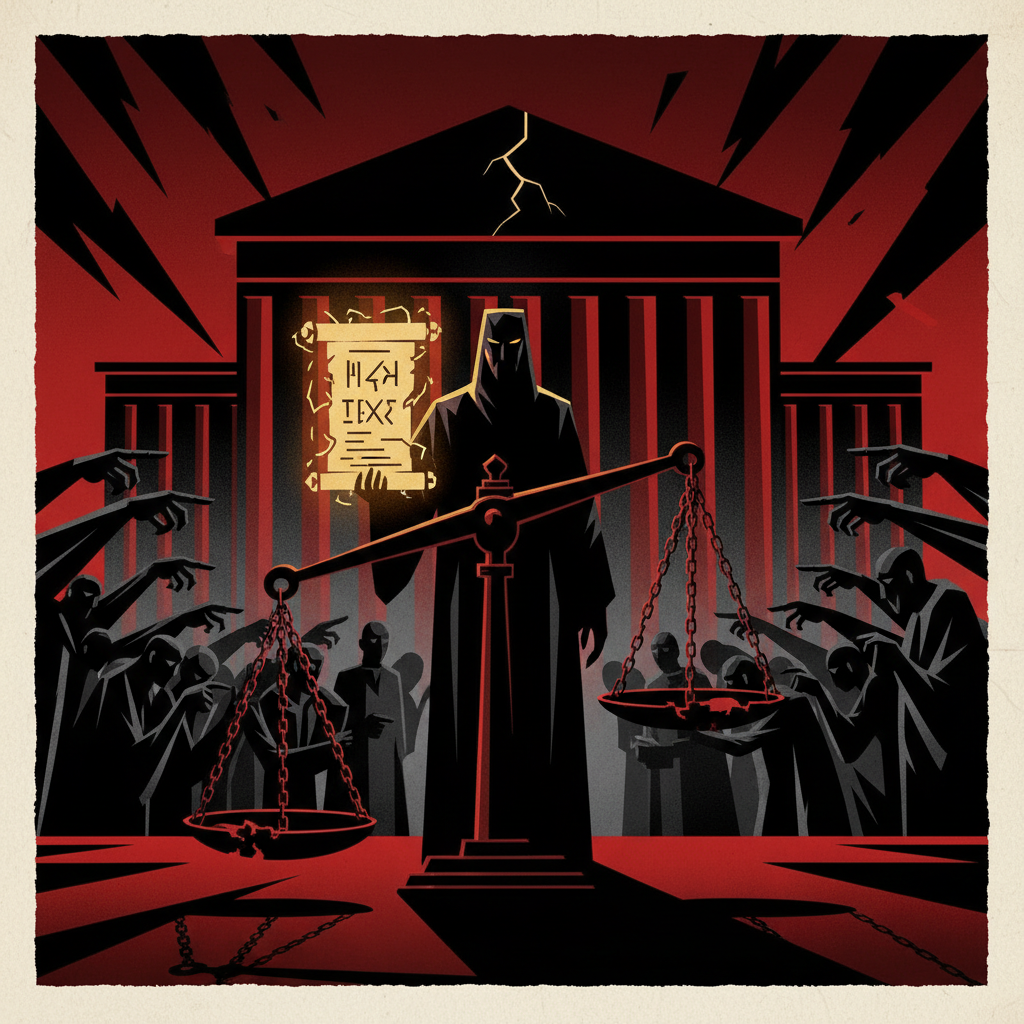 Illustration: LOI SURE : comment le gouvernement sabote les procès criminels