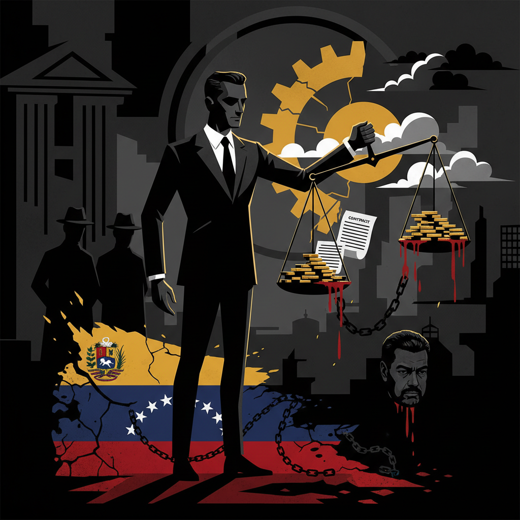 Illustration: Matthieu Pigasse : le banquier qui a profité de la chute de Maduro