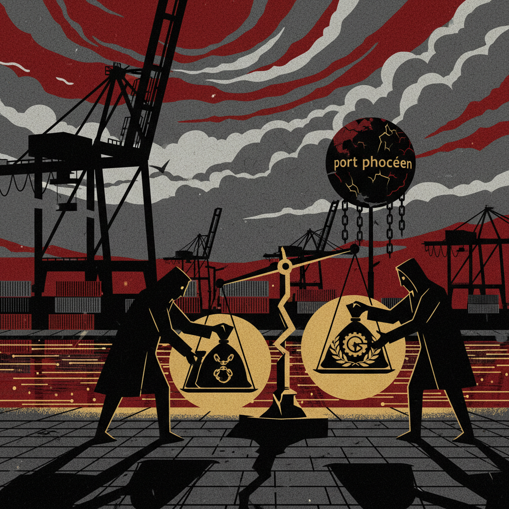Illustration: Port de Marseille : les élus CGT accusés de détournements
