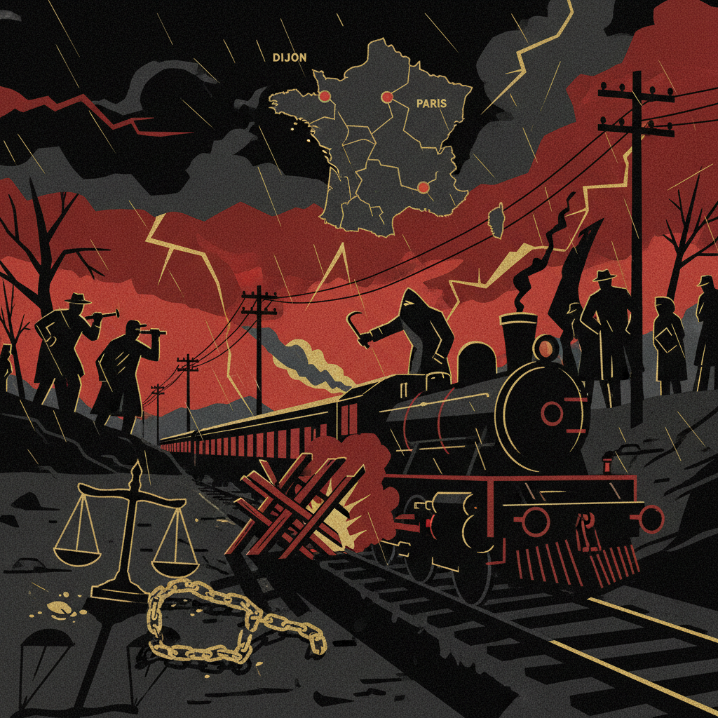 Illustration: Dijon-Paris : 100 passagers frôlent la mort, une enquête ouverte