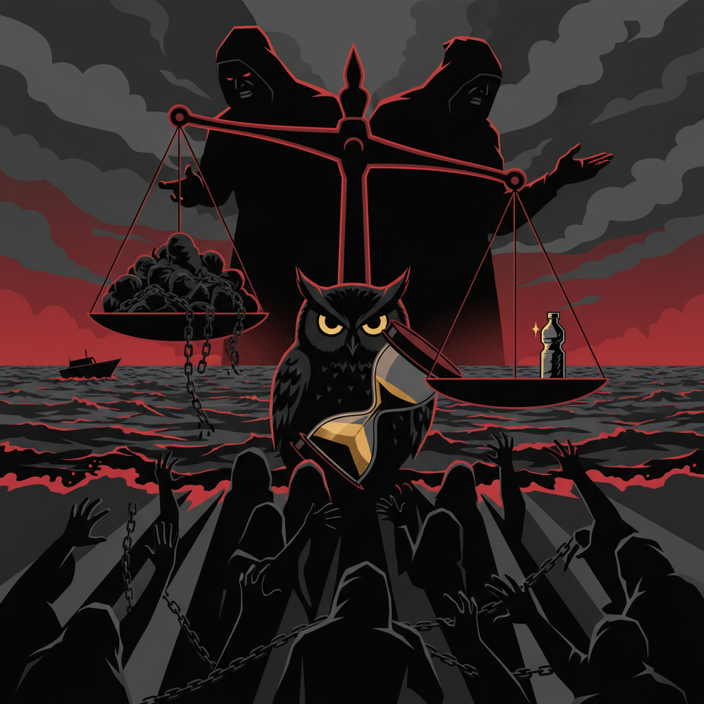 Illustration: SeaOwl : 33 cl d'eau pour des migrants, des marins racistes écartés