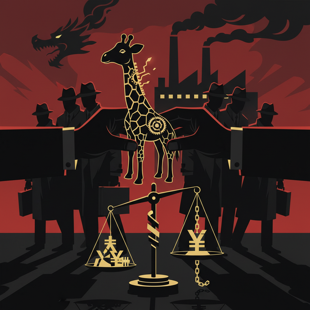 Illustration: Sophie la girafe fabriquée en Chine : le symbole français dans le viseer