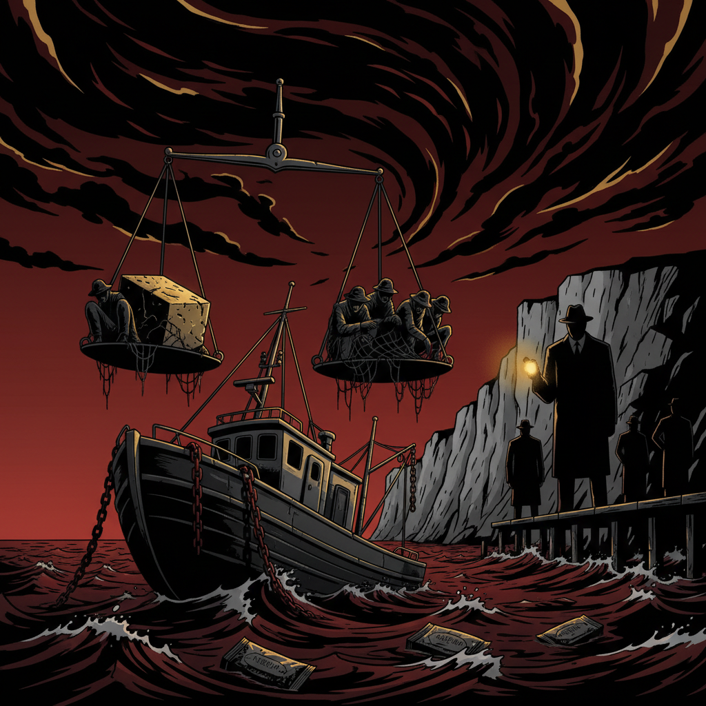 Illustration: Trafic de drogue : comment les narcotrafiquants ont piégé les pêcheurs normands